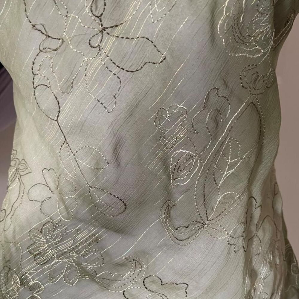 FLAMINGO USA Y2K SAGE FAIRY BABYDOLL CAMI - Picture 4 of 7